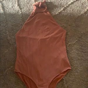 Burnt Orange Body Suit
